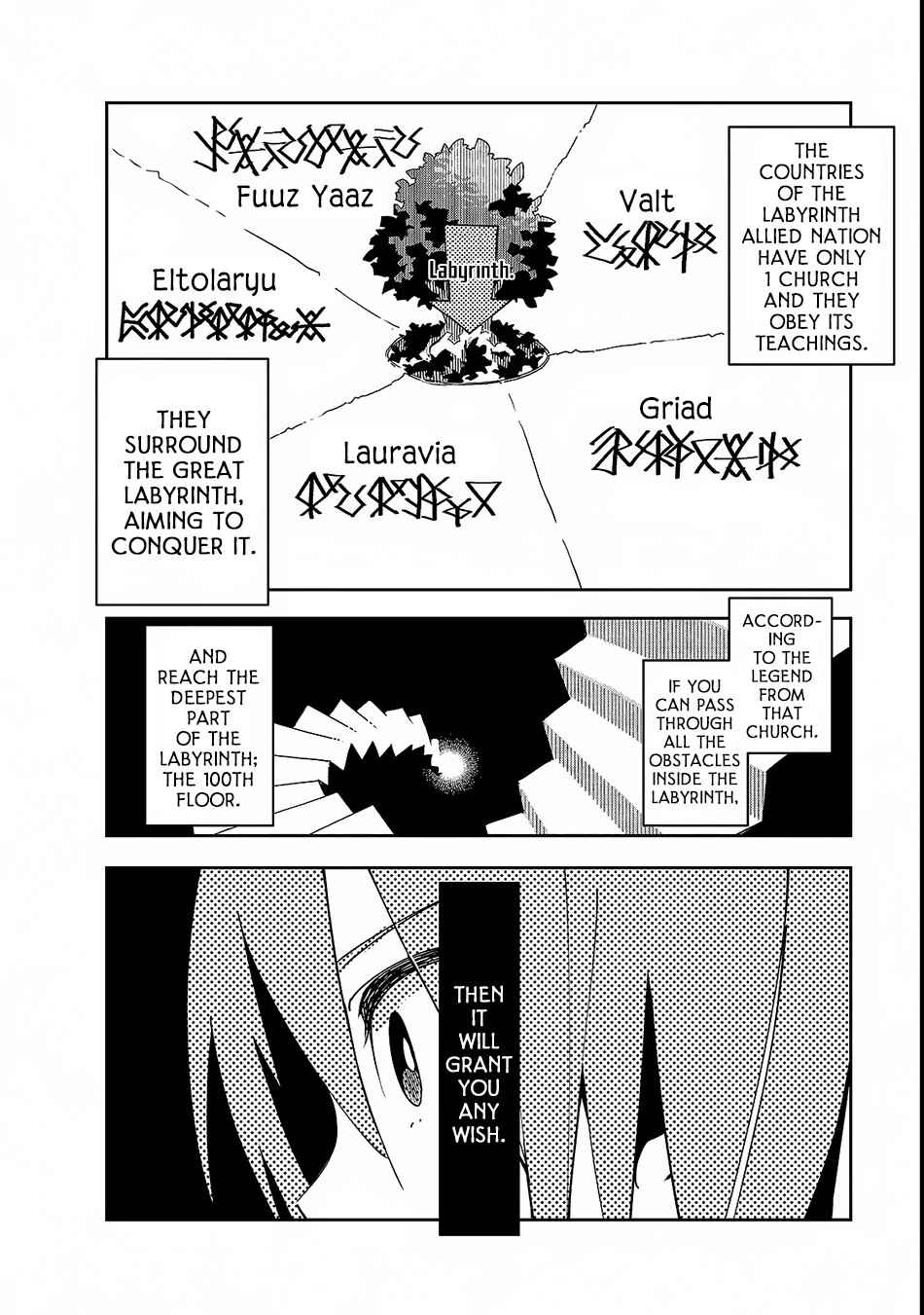 Isekai Meikyuu no Saishinbu o Mezasou Chap 2 - Next Chap 3