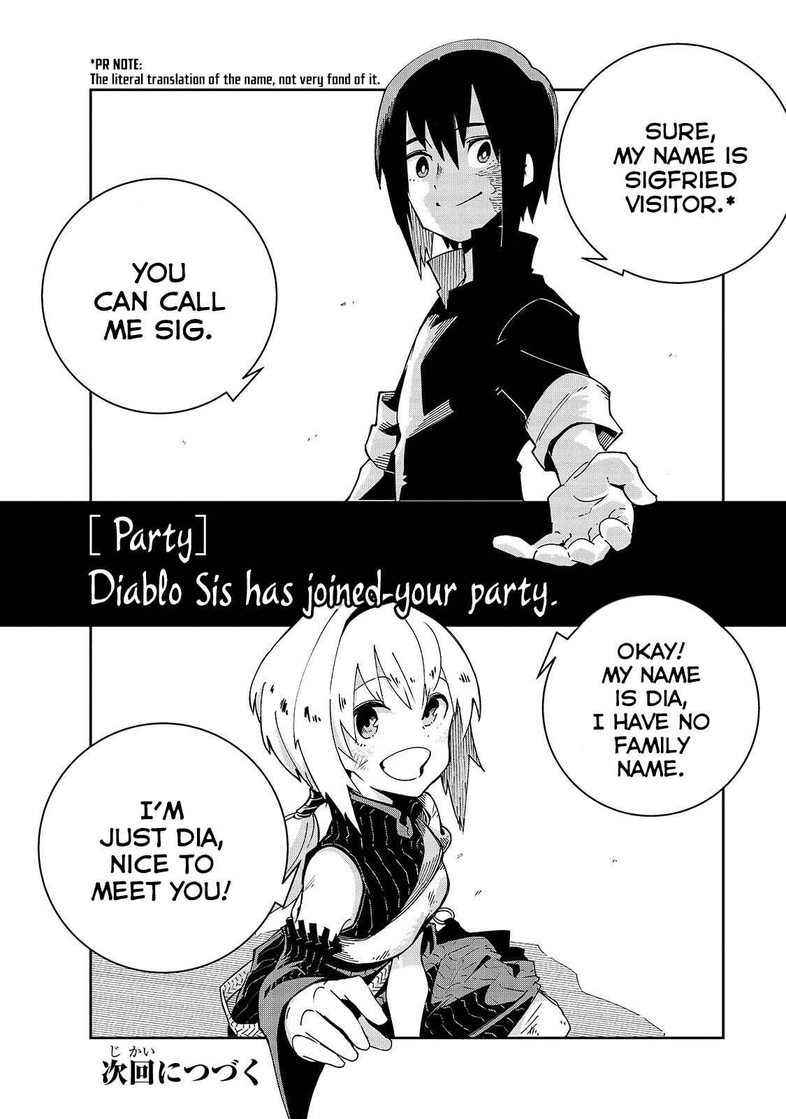 Isekai Meikyuu no Saishinbu o Mezasou Chap 3 - Next Chap 4