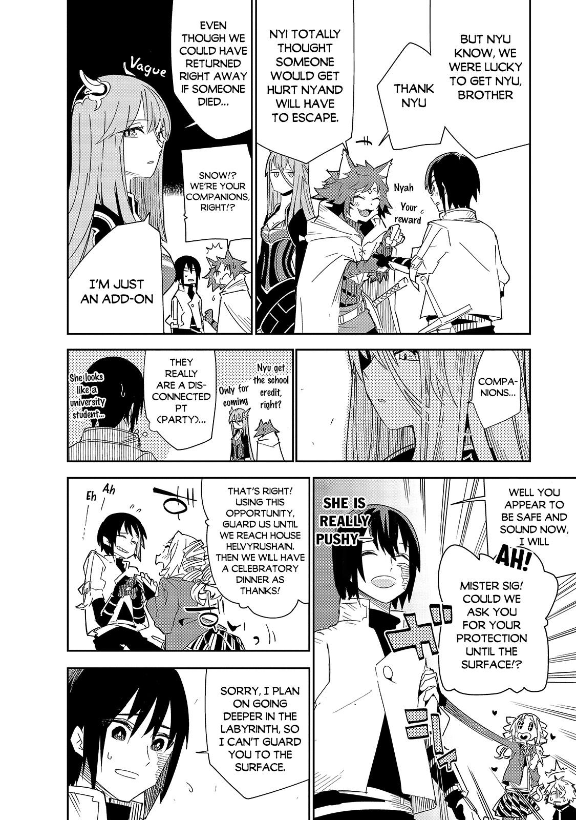 Isekai Meikyuu no Saishinbu o Mezasou Chap 18 - Next Chap 19