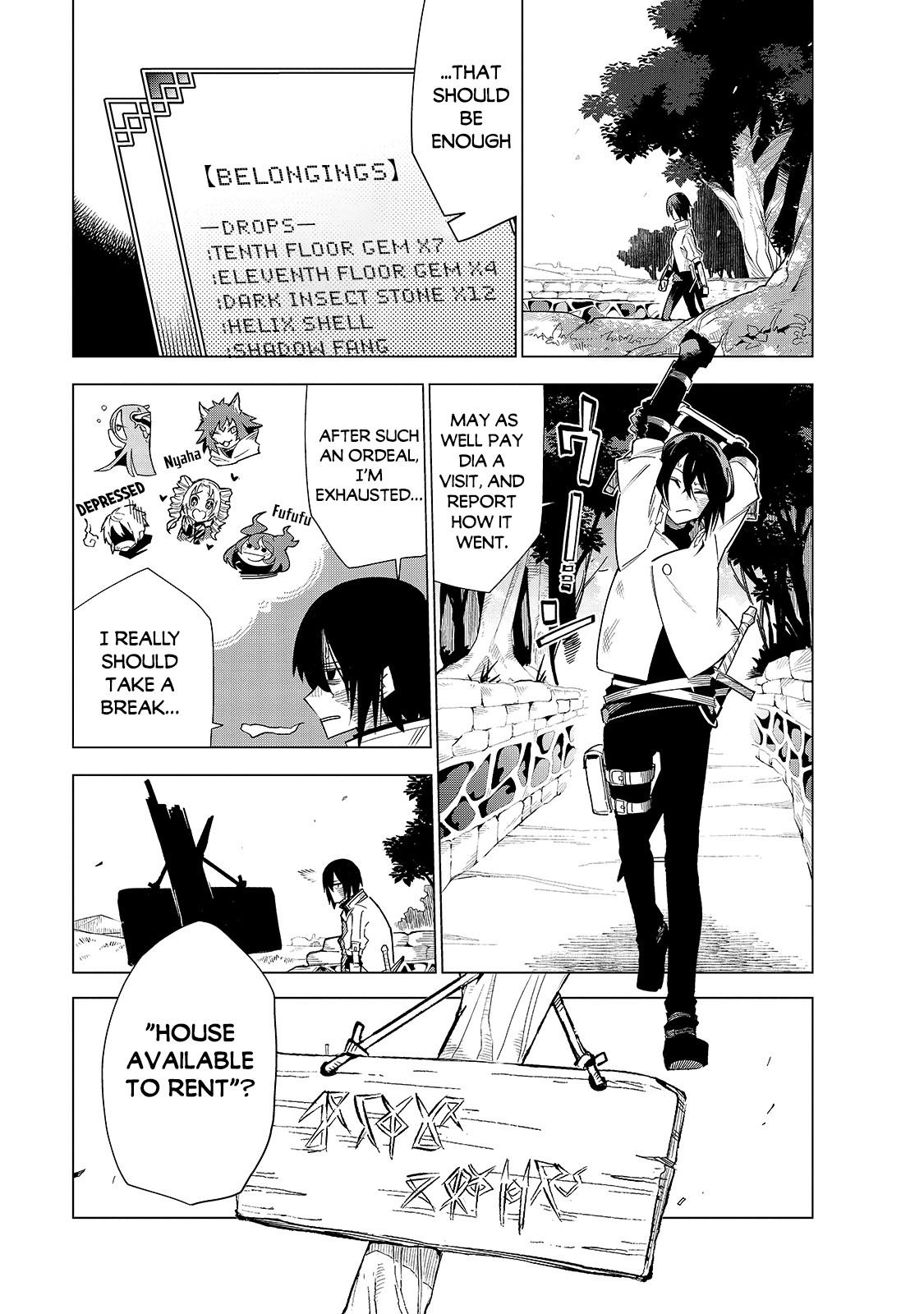 Isekai Meikyuu no Saishinbu o Mezasou Chap 19 - Next Chap 20