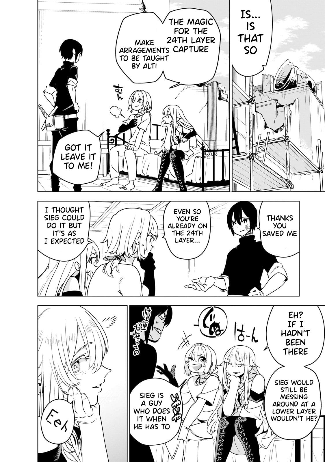 Isekai Meikyuu no Saishinbu o Mezasou Chap 35 - Next Chap 36