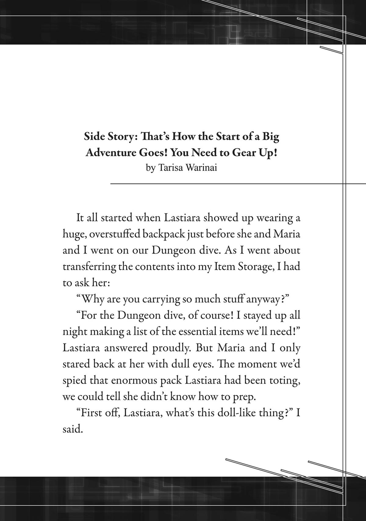 Isekai Meikyuu no Saishinbu o Mezasou Chap 31.5 - Next Chap 32.5