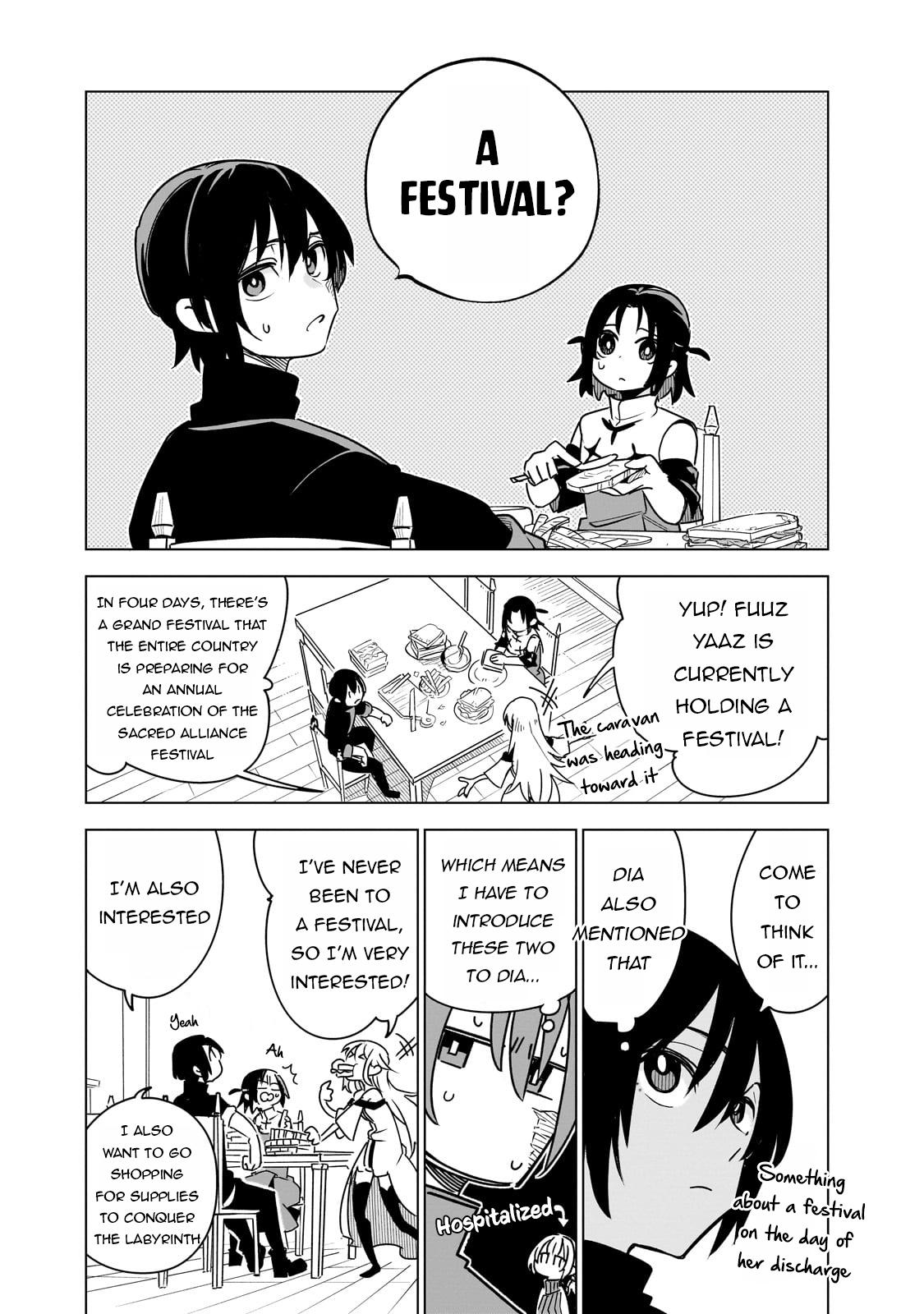 Isekai Meikyuu no Saishinbu o Mezasou Chap 33 - Next Chap 34