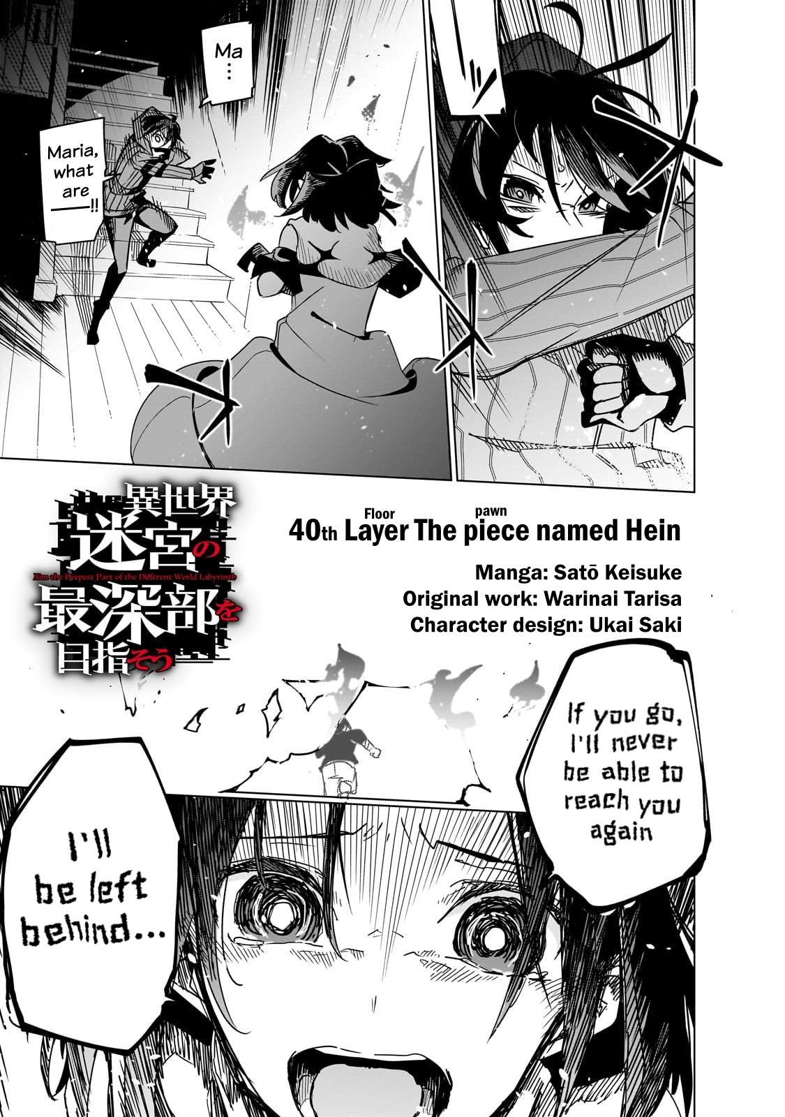 Isekai Meikyuu no Saishinbu o Mezasou Chap 40 - Next Chap 41