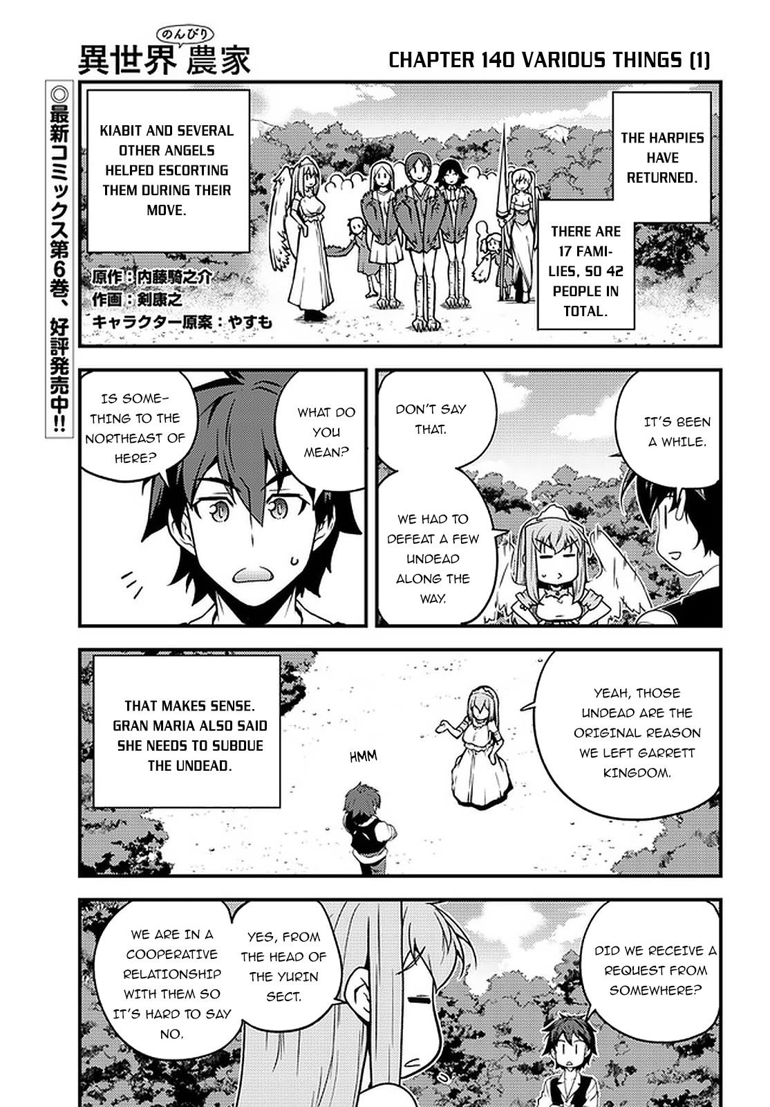 Isekai Nonbiri Nouka Chap 140 - Next Chap 141