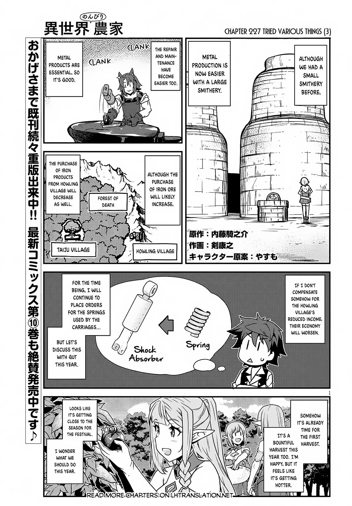 Isekai Nonbiri Nouka Chap 227 - Next Chap 228