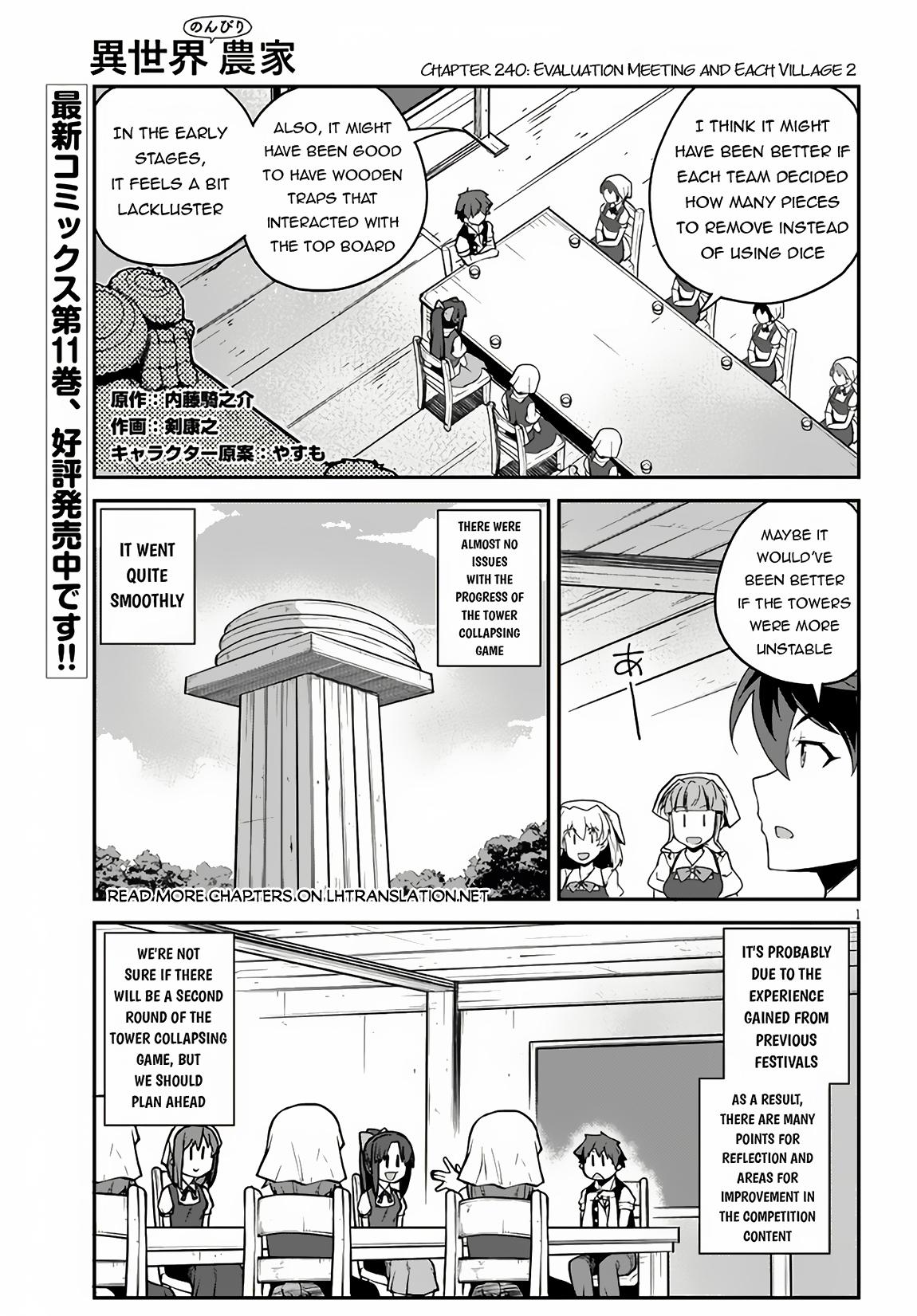 Isekai Nonbiri Nouka Chap 240 - Next Chap 241