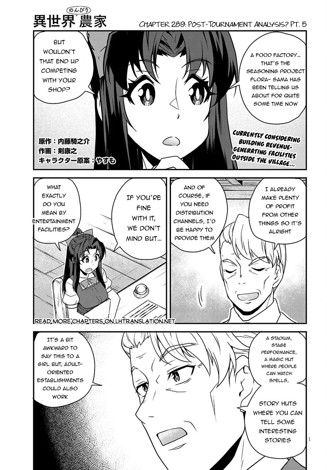 Isekai Nonbiri Nouka Chap 289 - Next Chap 290