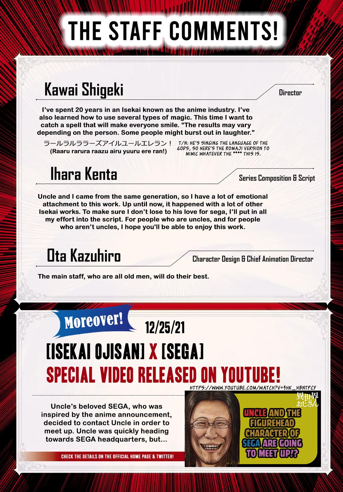 Isekai Ojisan Chap 37 - Next Chap 38