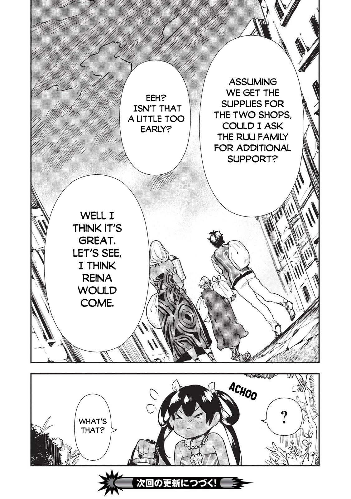 Isekai Ryouridou Chap 35 - Next Chap 36