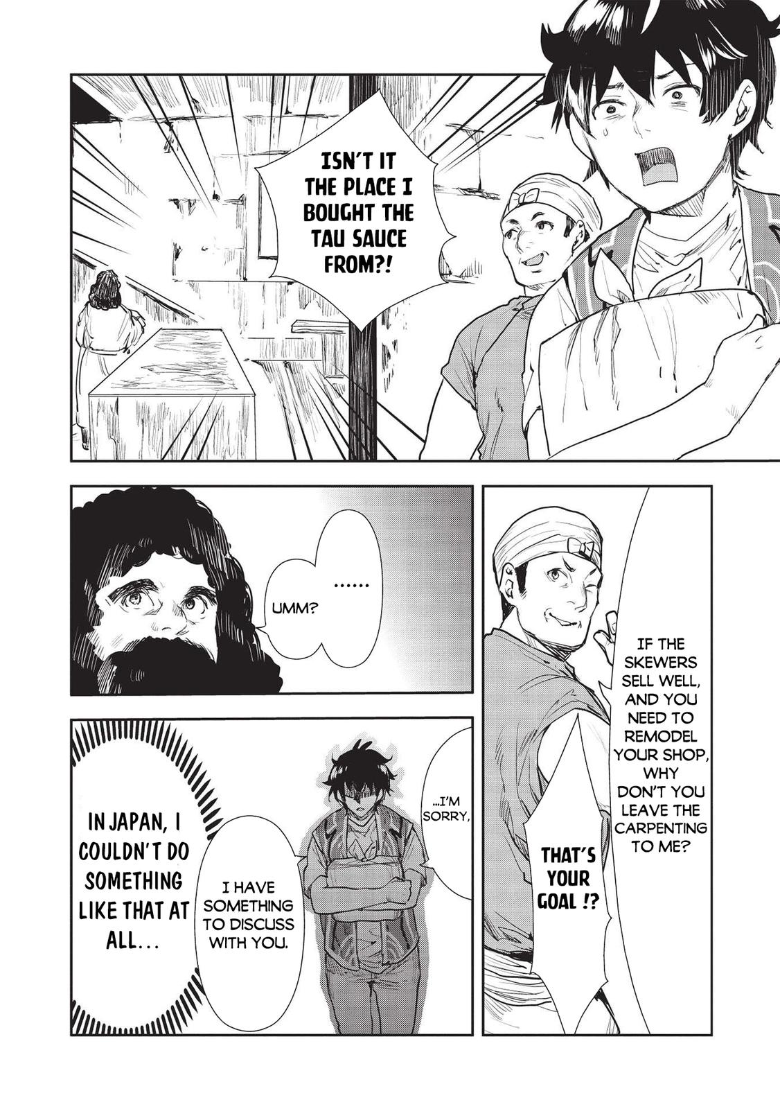 Isekai Ryouridou Chap 36 - Next Chap 37