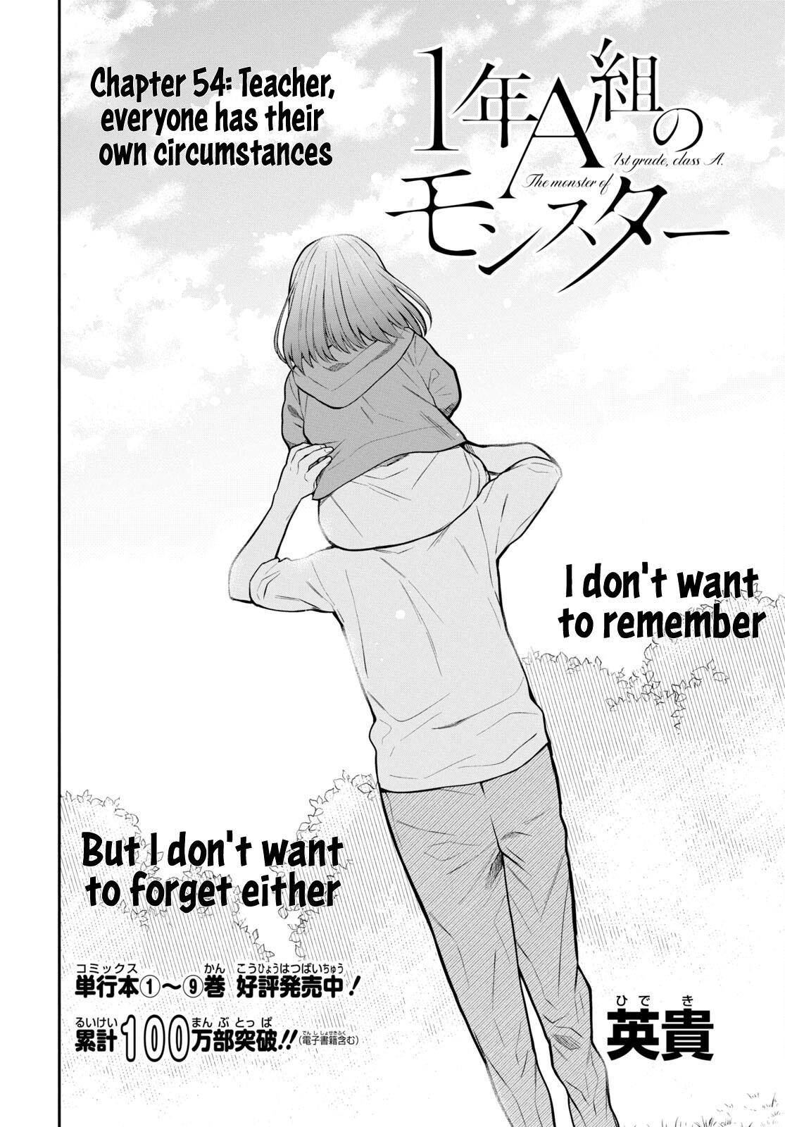 1-nen A-gumi no Monster Chap 54 - Next Chap 55