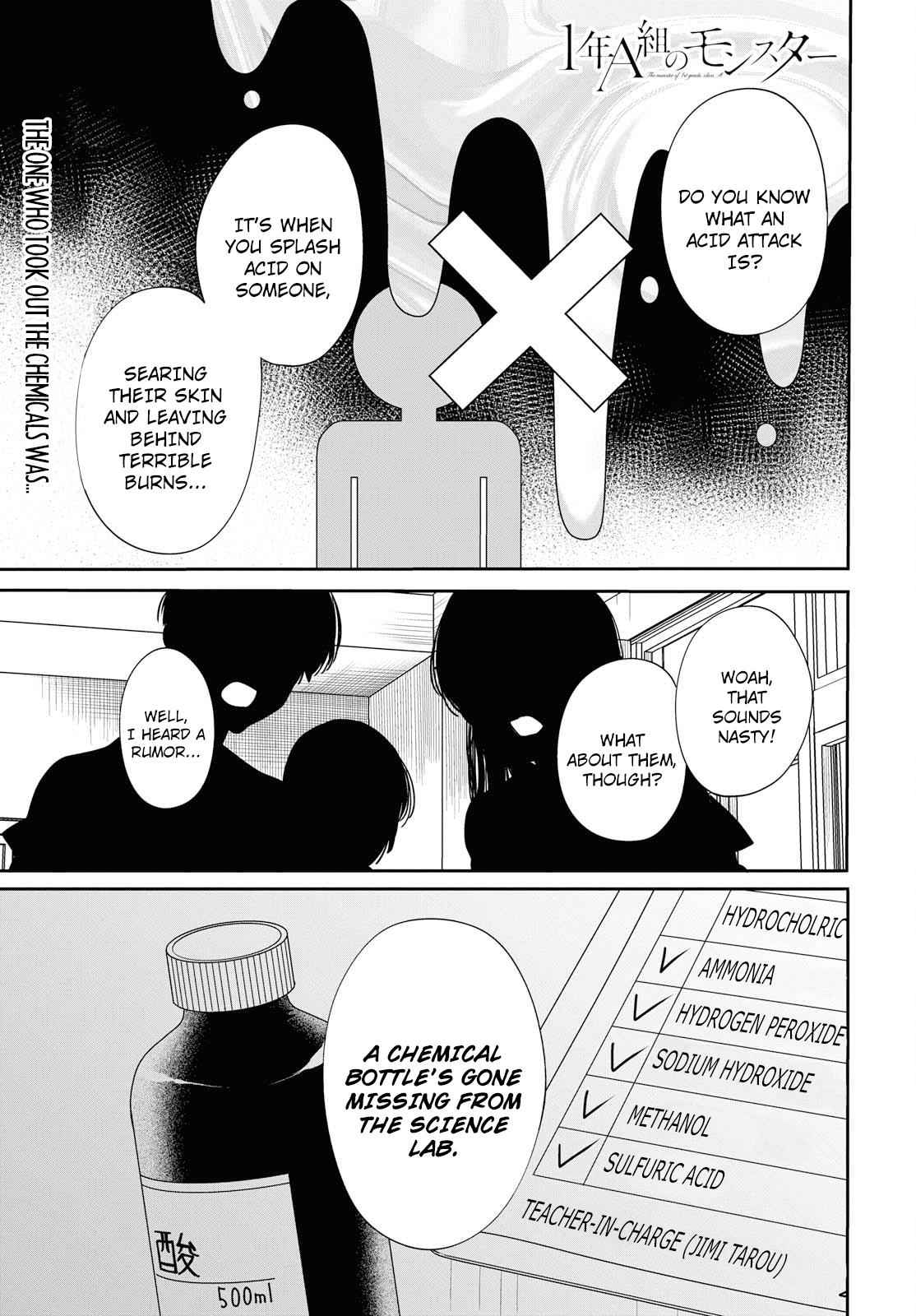 1-nen A-gumi no Monster Chap 10 - Next Chap 11