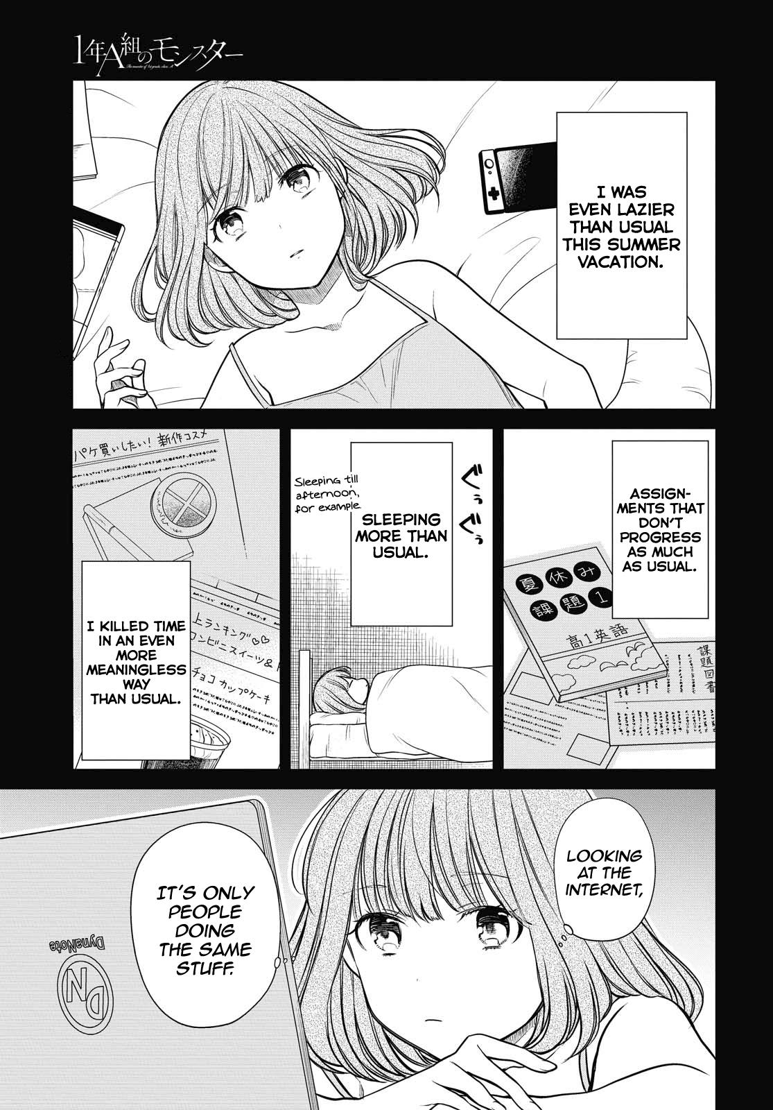 1-nen A-gumi no Monster Chap 30 - Next Chap 31