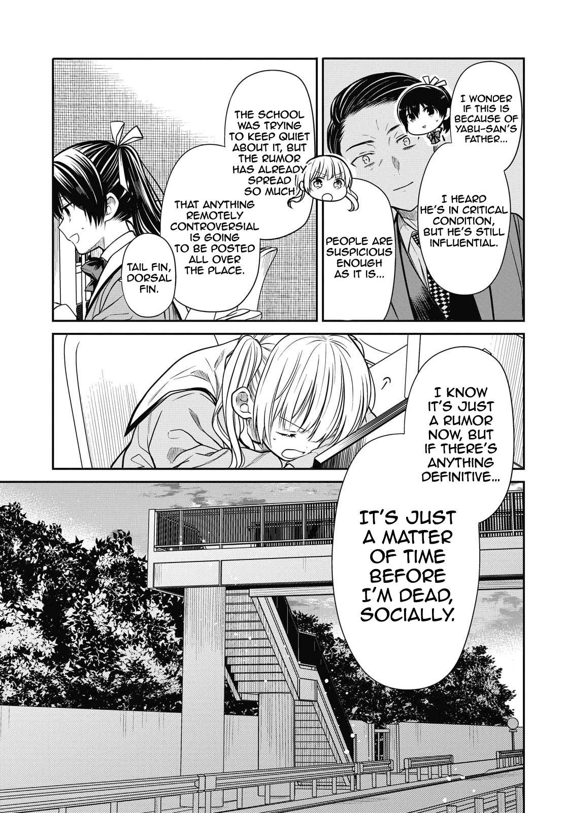 1-nen A-gumi no Monster Chap 34 - Next Chap 35