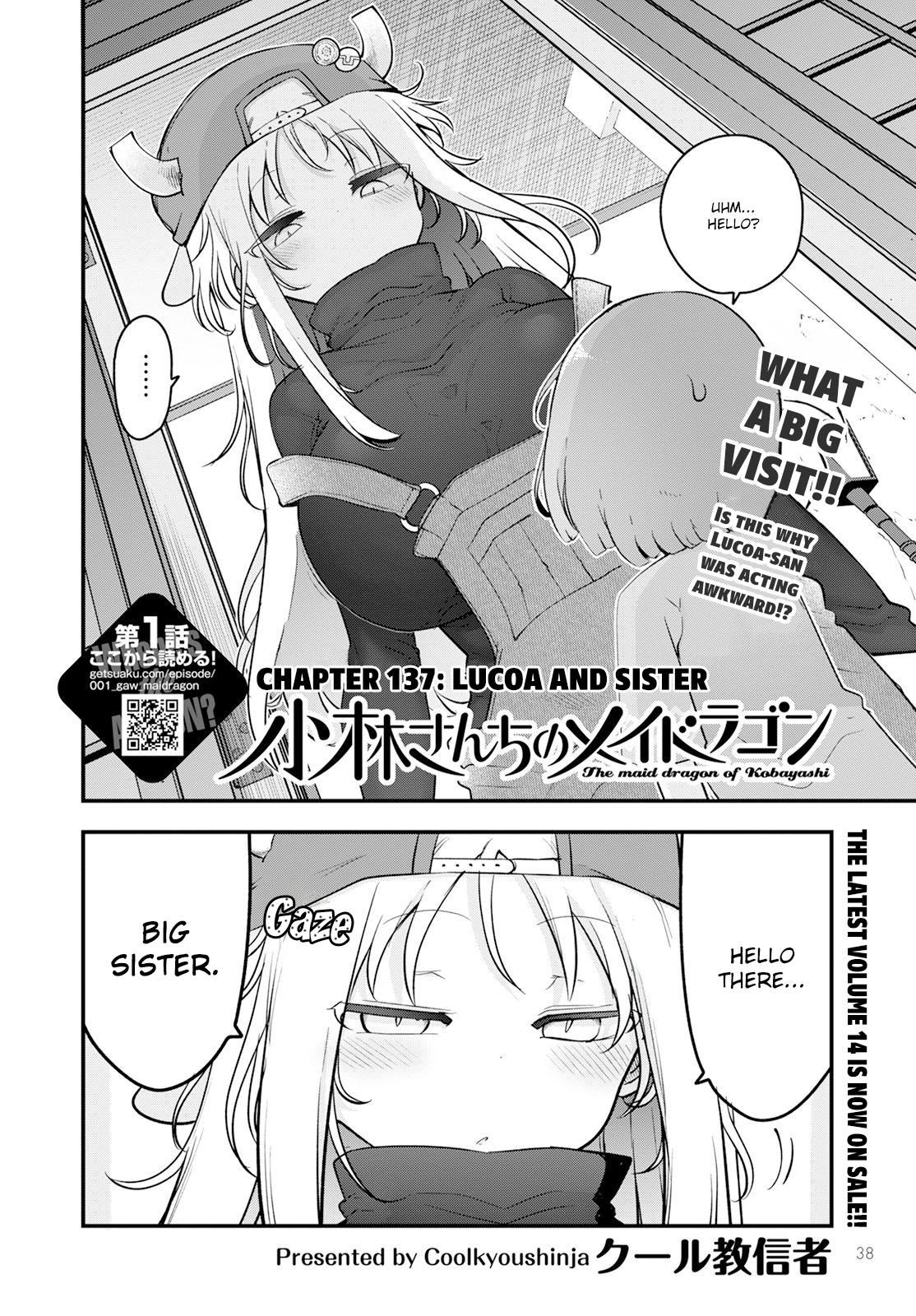Kobayashi-san chi no Maid Dragon Chap 137 - Next Chap 138