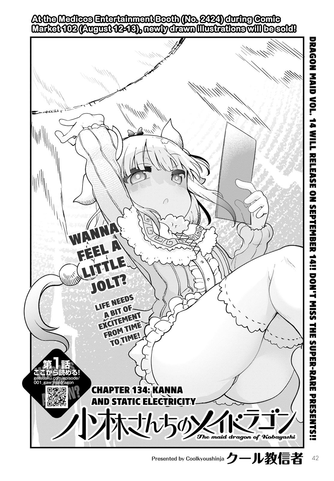 Kobayashi-san chi no Maid Dragon Chap 134 - Next Chap 135