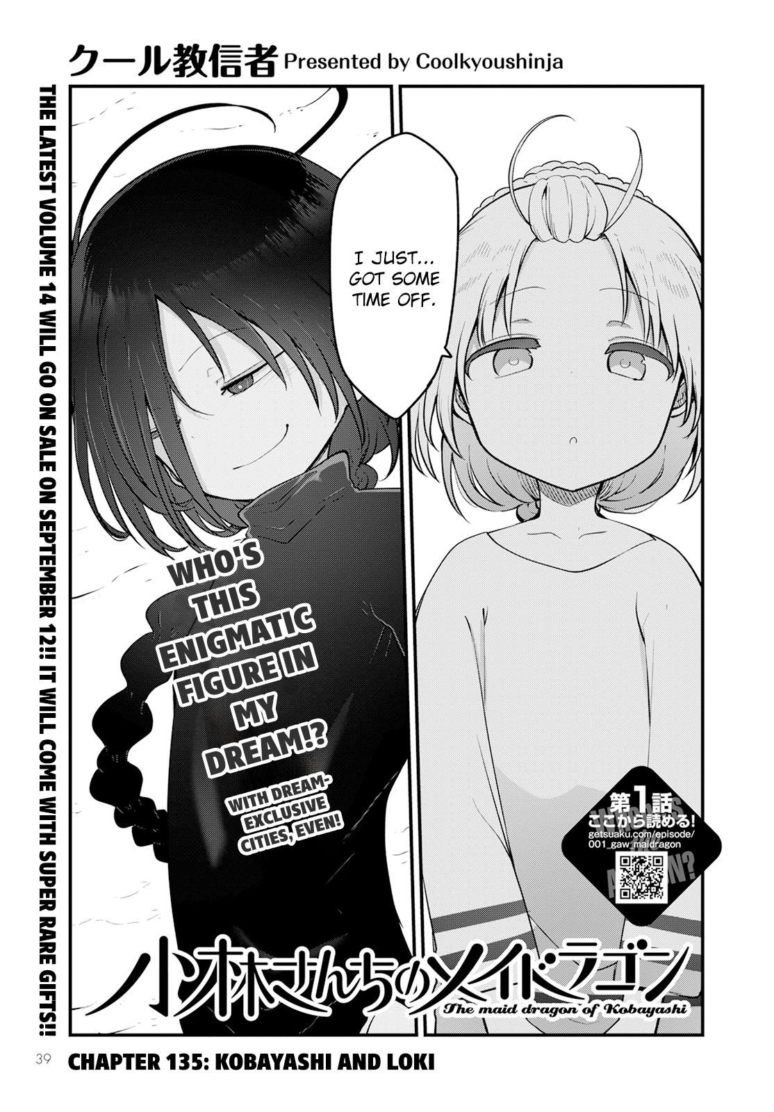 Kobayashi-san chi no Maid Dragon Chap 135 - Next Chap 136