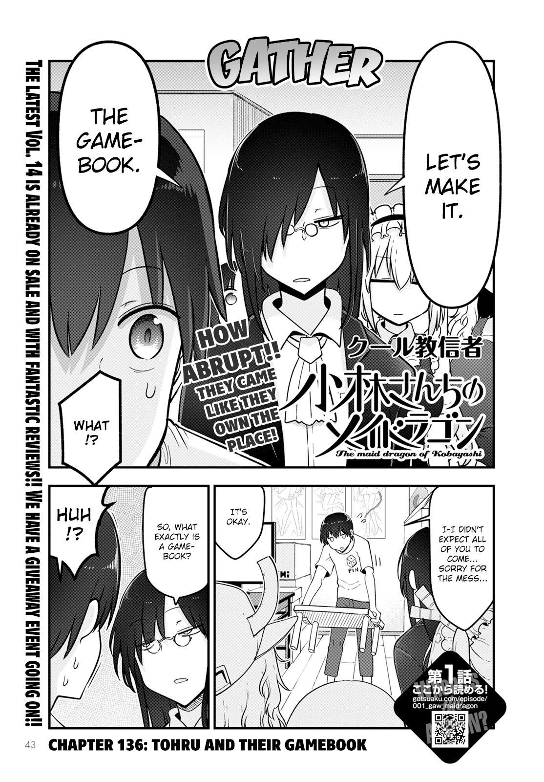 Kobayashi-san chi no Maid Dragon Chap 136 - Next Chap 137