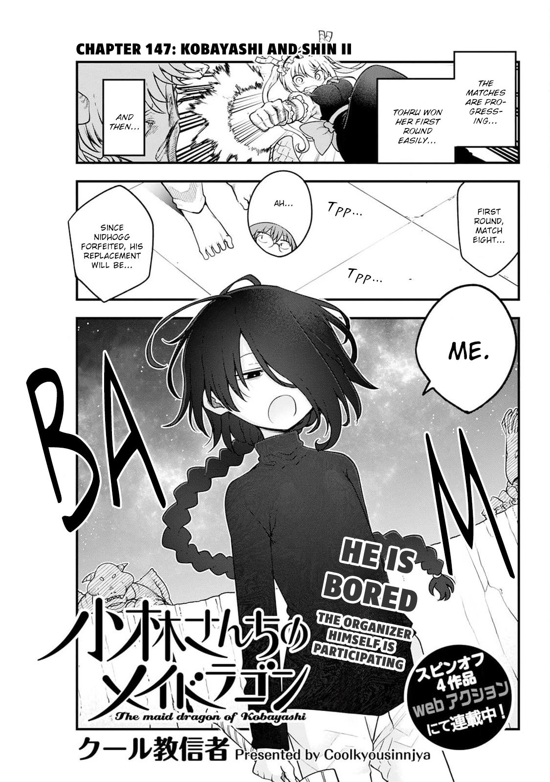 Kobayashi-san chi no Maid Dragon Chap 147 - Next Chap 148