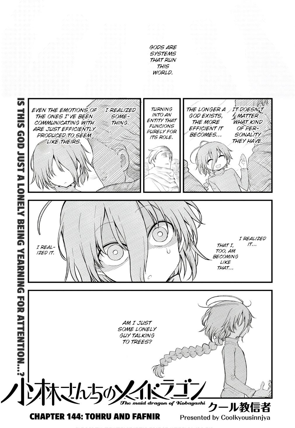 Kobayashi-san chi no Maid Dragon Chap 144 - Next Chap 145