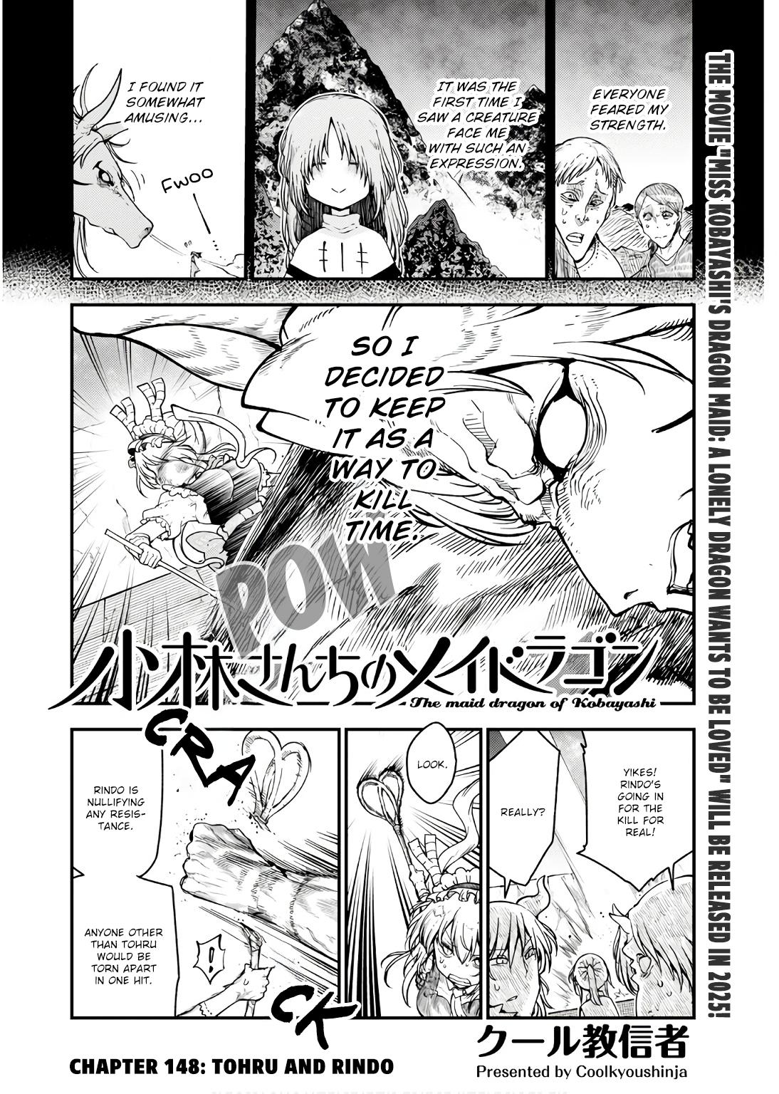 Kobayashi-san chi no Maid Dragon Chap 148 - Next Chap 149