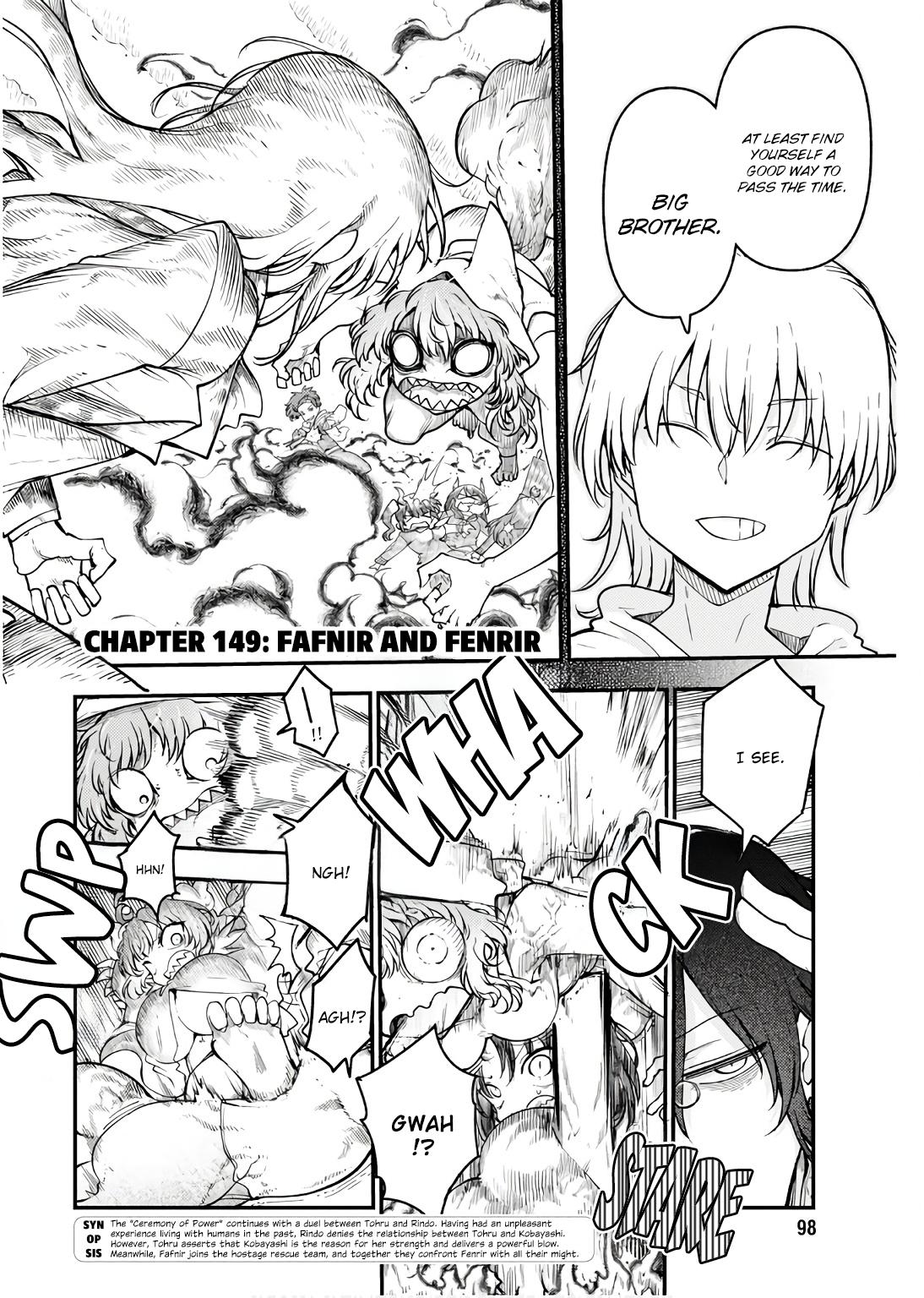 Kobayashi-san chi no Maid Dragon Chap 149 - Next Chap 150