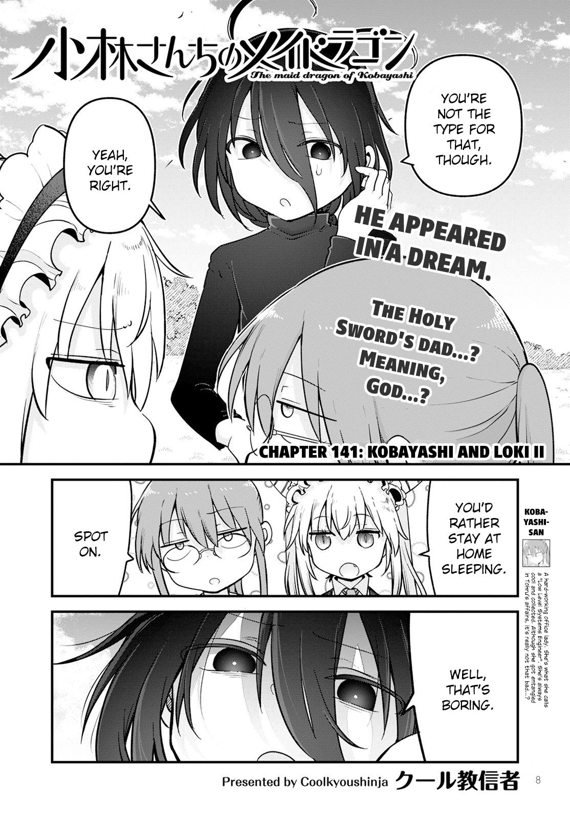 Kobayashi-san chi no Maid Dragon Chap 141 - Next Chap 142