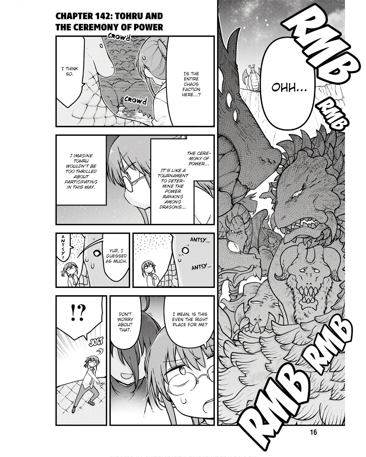 Kobayashi-san chi no Maid Dragon Chap 142 - Next Chap 143