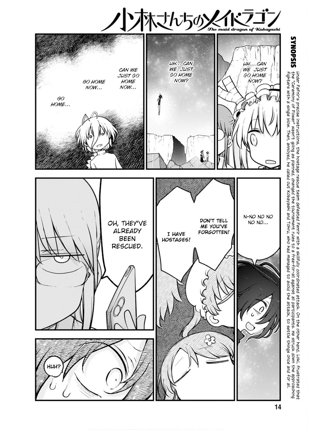 Kobayashi-san chi no Maid Dragon Chap 150 - Next Chap 151