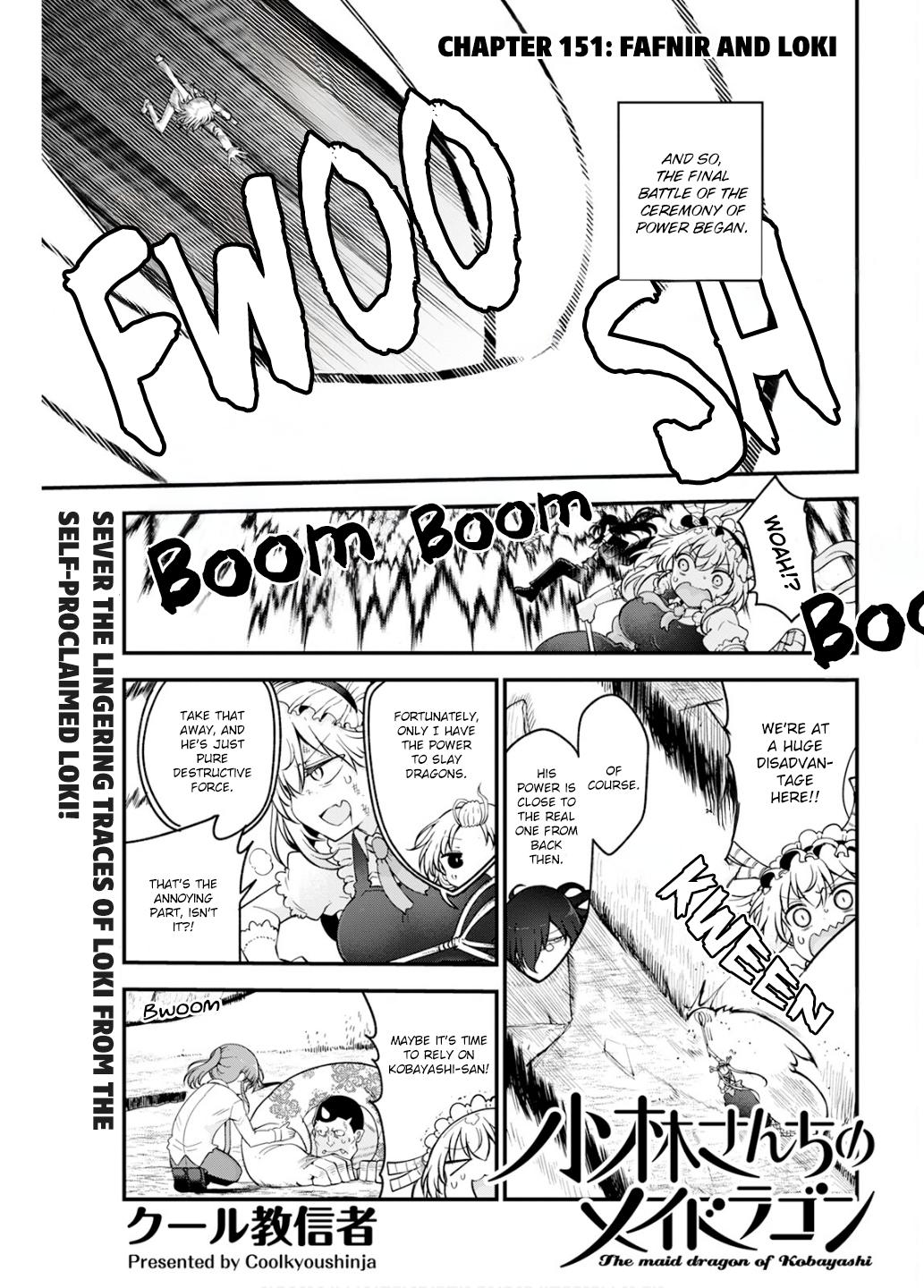 Kobayashi-san chi no Maid Dragon Chap 151 - Next Chap 152