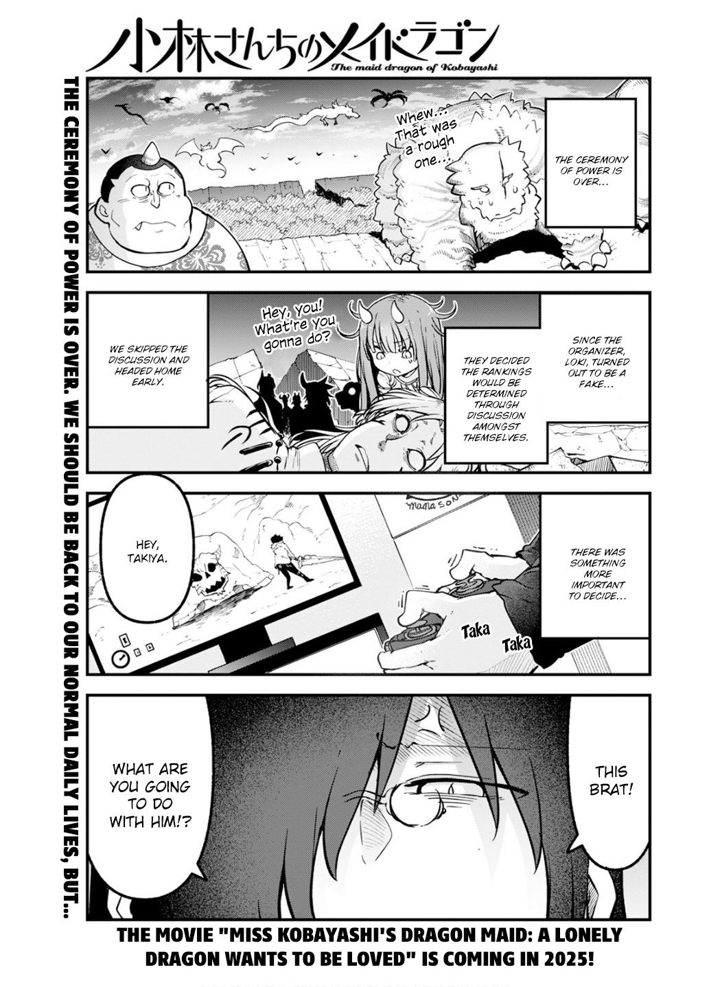 Kobayashi-san chi no Maid Dragon Chap 152 - Next Chap 153