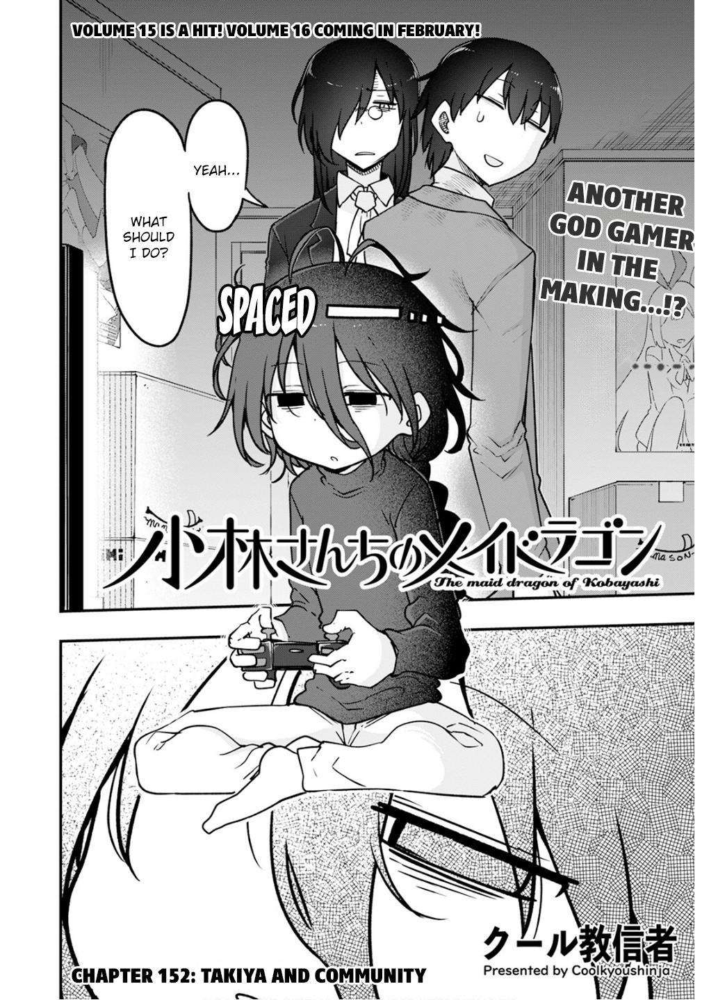 Kobayashi-san chi no Maid Dragon Chap 152 - Next Chap 153