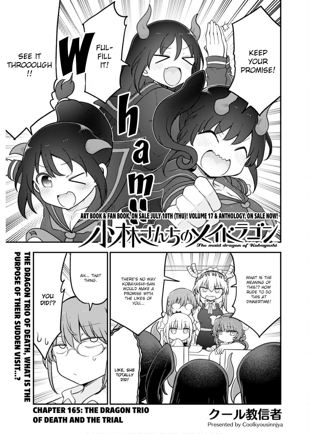 Kobayashi-san chi no Maid Dragon Chap 165 - Next Chap 166