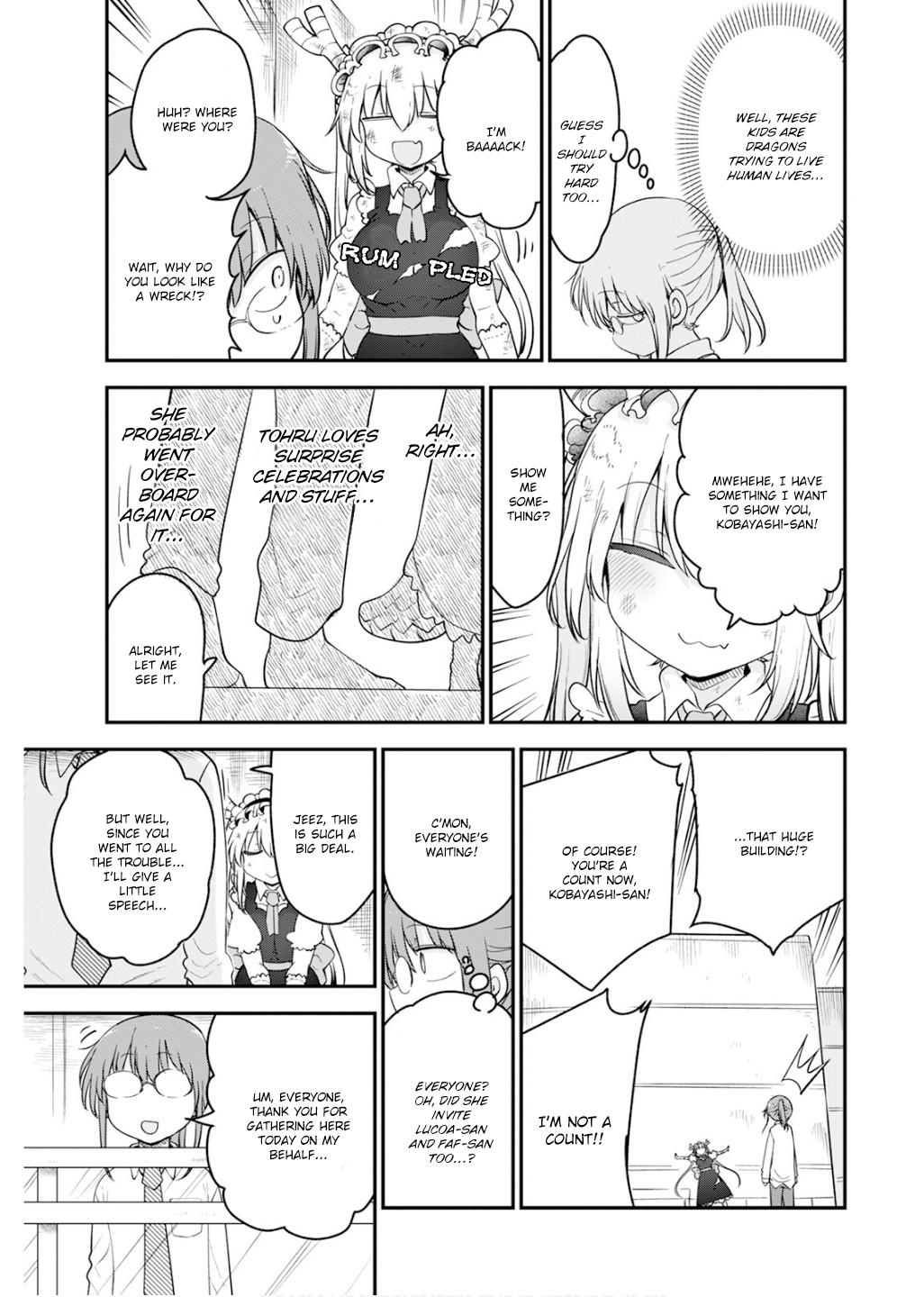 Kobayashi-san chi no Maid Dragon Chap 162 - Next Chap 163