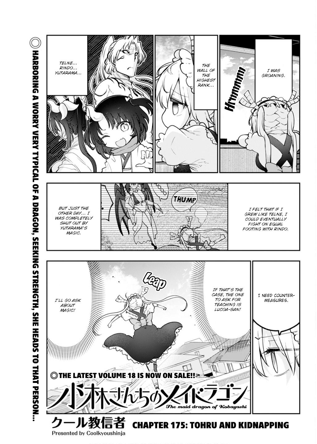 Kobayashi-san chi no Maid Dragon Chap 175 - Next Chap 176