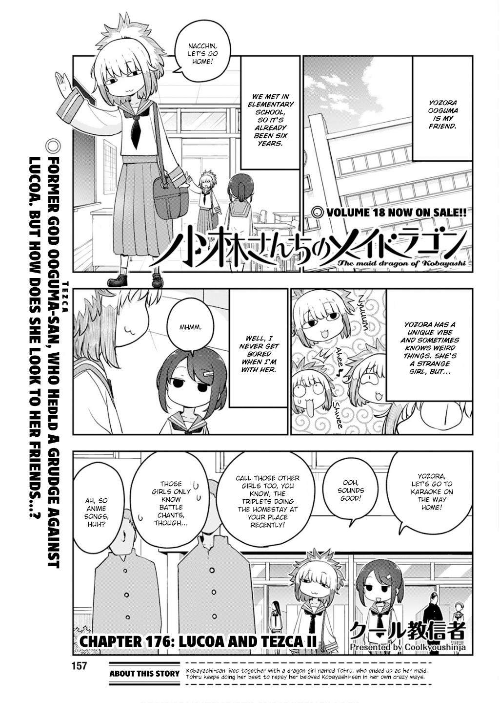 Kobayashi-san chi no Maid Dragon Chap 176 - Next Chap 177