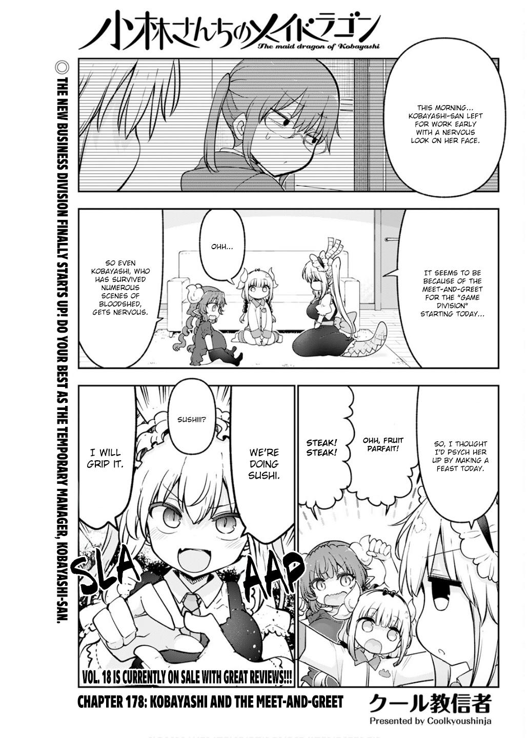 Kobayashi-san chi no Maid Dragon Chap 178 - Next Chap 179