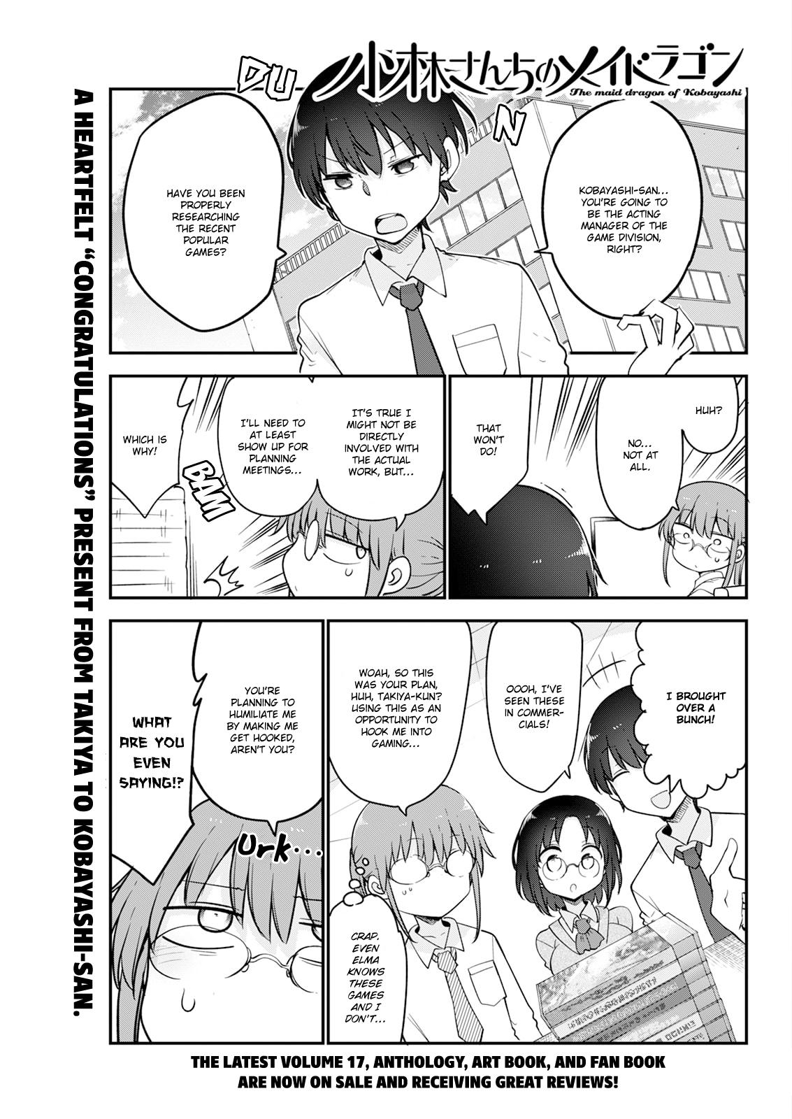 Kobayashi-san chi no Maid Dragon Chap 170 - Next Chap 171
