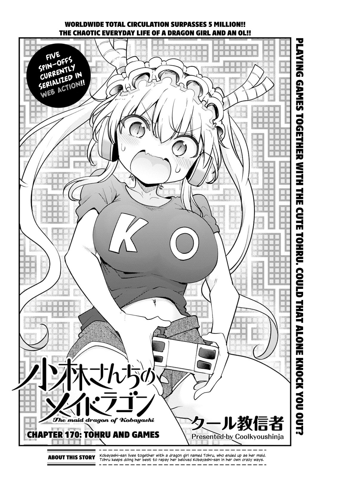 Kobayashi-san chi no Maid Dragon Chap 170 - Next Chap 171