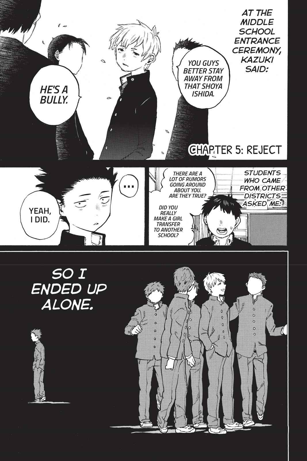 Koe no Katachi Chap 5 - Next Chap 6