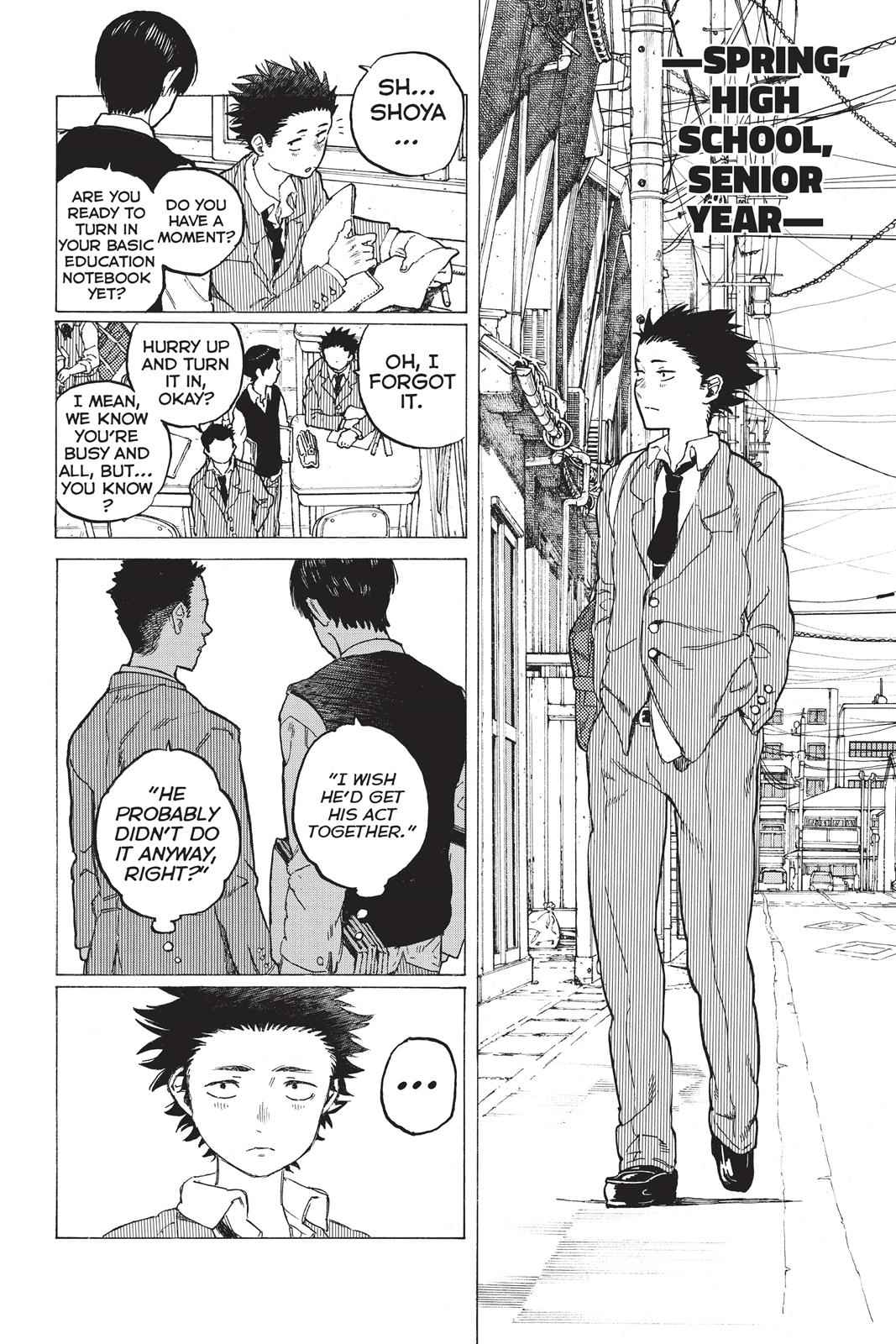 Koe no Katachi Chap 5 - Next Chap 6