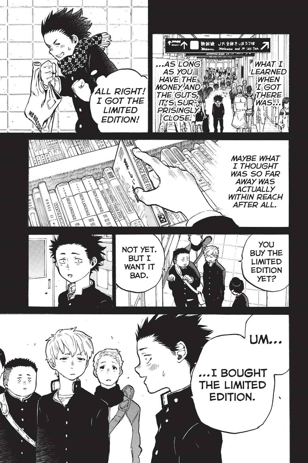 Koe no Katachi Chap 5 - Next Chap 6