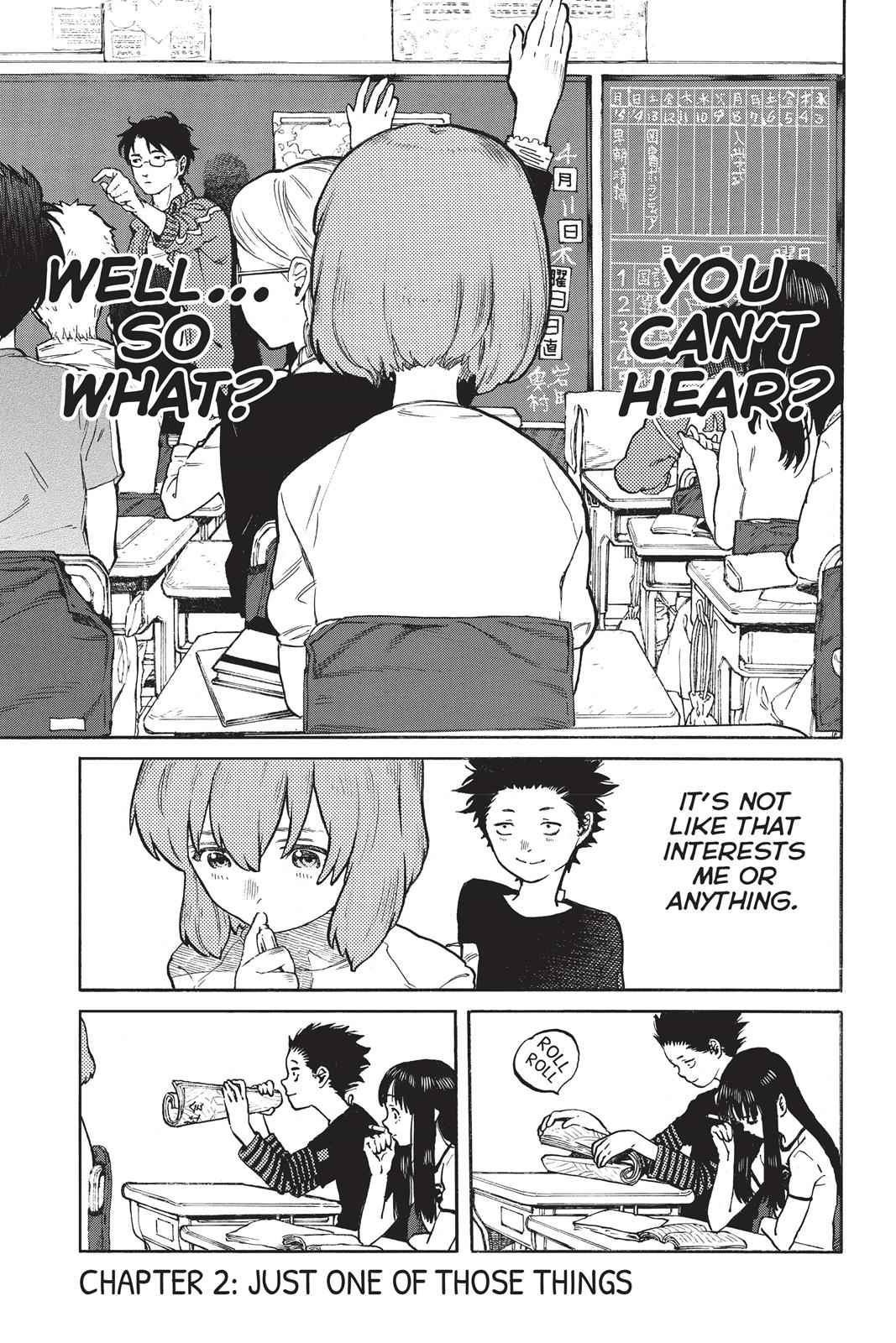 Koe no Katachi Chap 2 - Next Chap 3