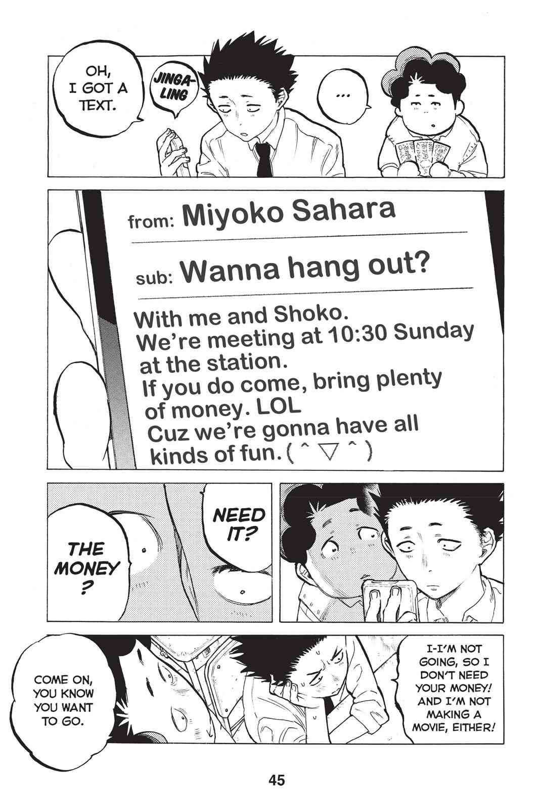 Koe no Katachi Chap 17 - Next Chap 18