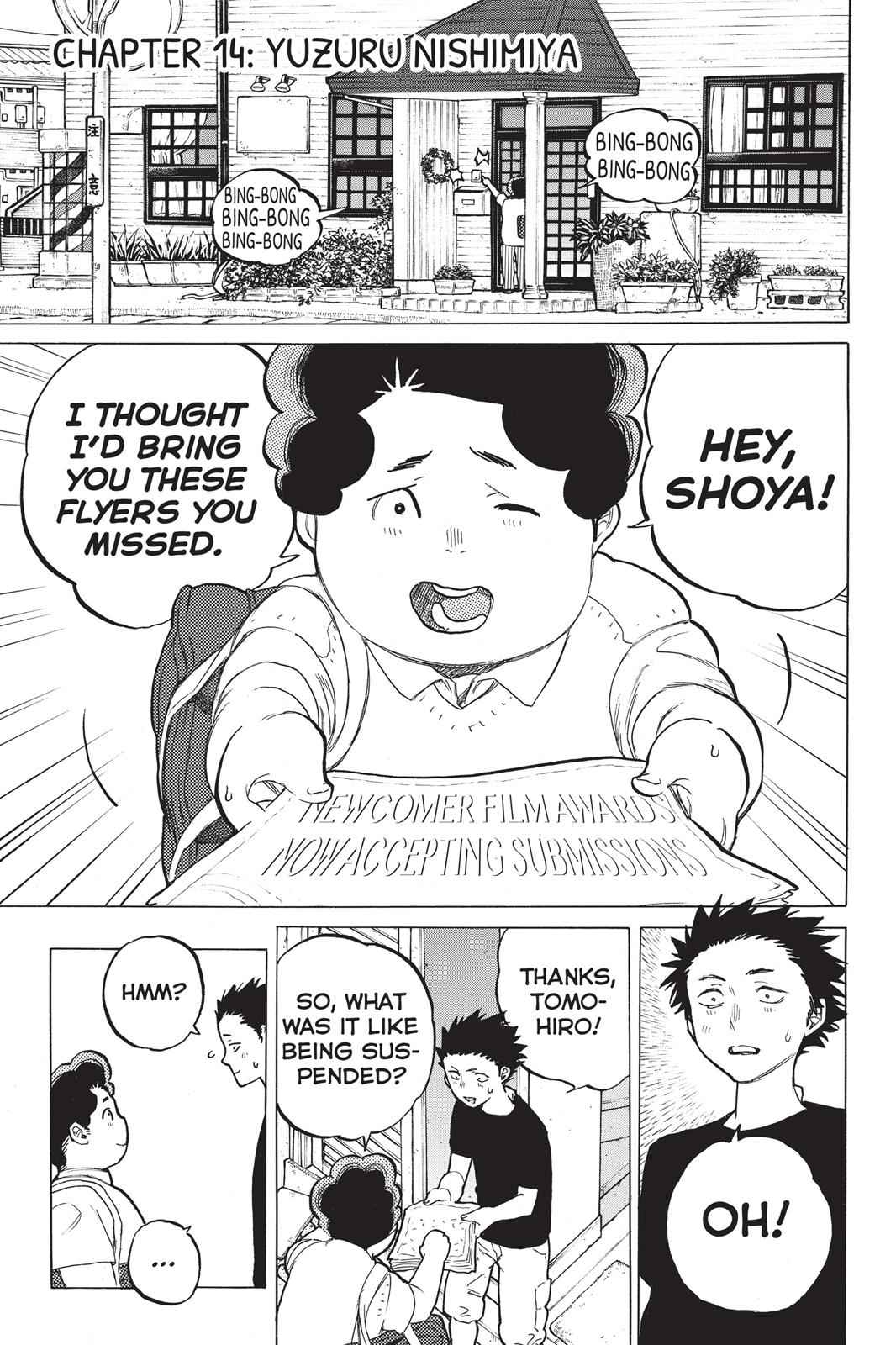 Koe no Katachi Chap 14 - Next Chap 15