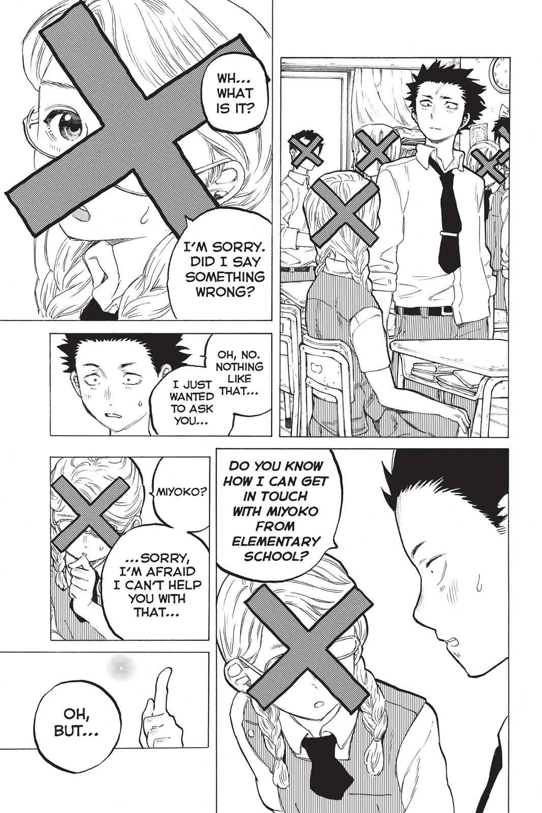Koe no Katachi Chap 15 - Next Chap 16