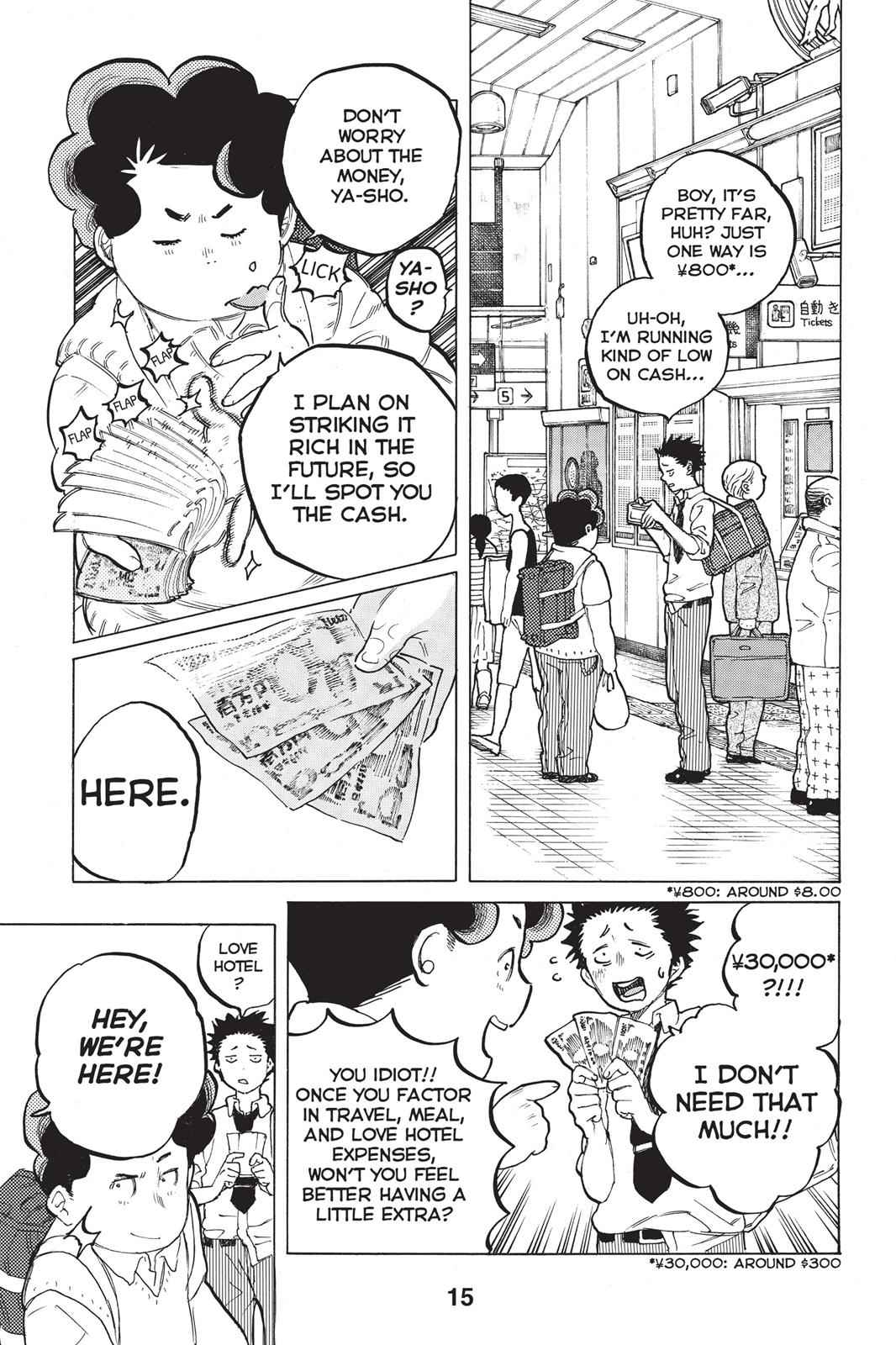 Koe no Katachi Chap 15 - Next Chap 16