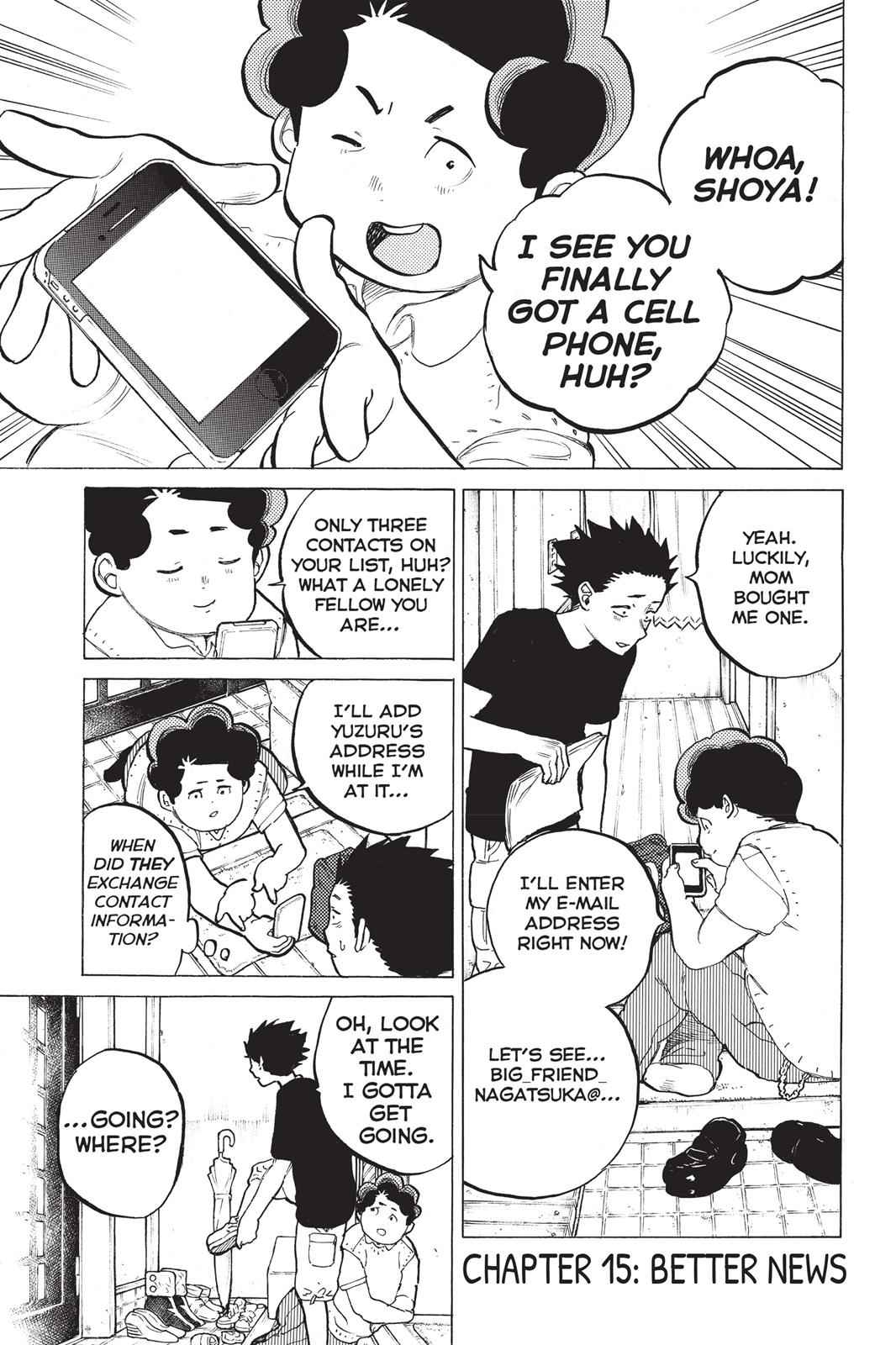 Koe no Katachi Chap 15 - Next Chap 16