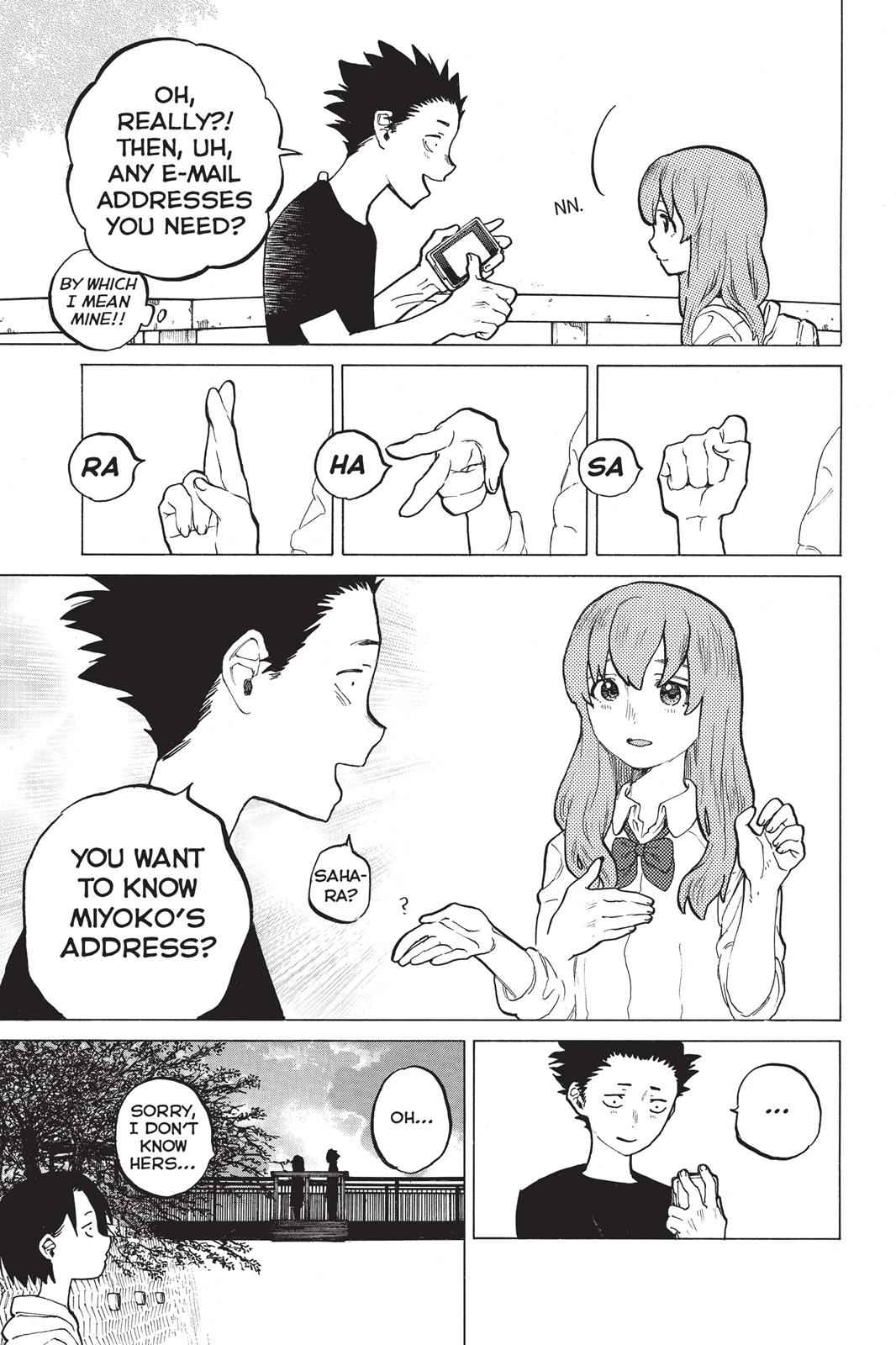 Koe no Katachi Chap 15 - Next Chap 16